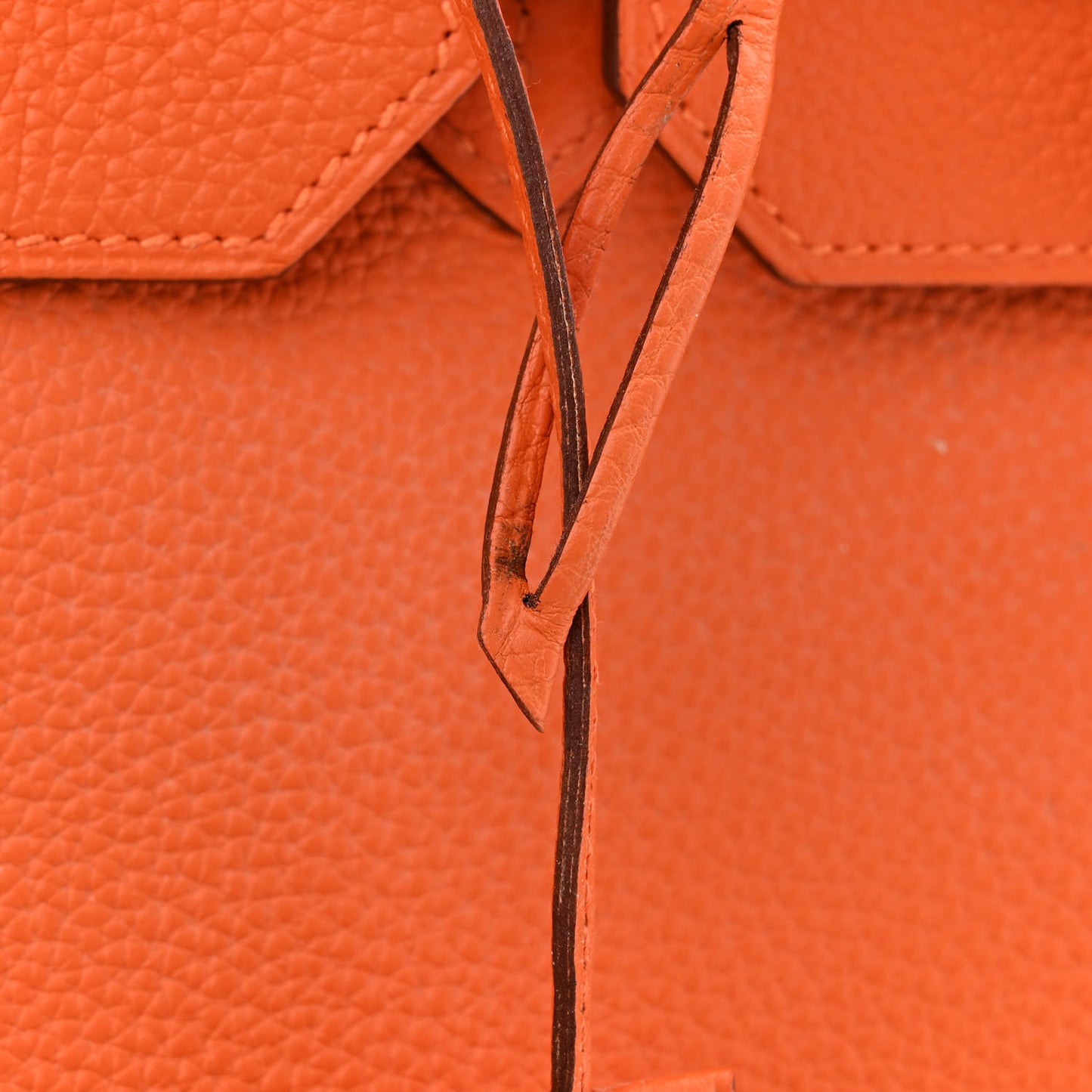 Togo Birkin 40 Orange