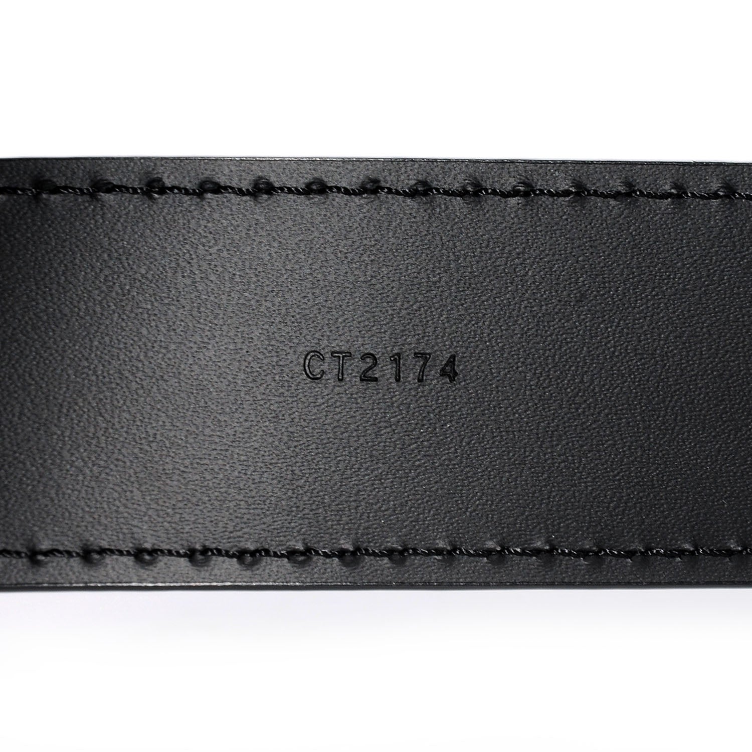 Louis Vuitton Damier Graphite Ellipse Belt 85 34 6 of 7