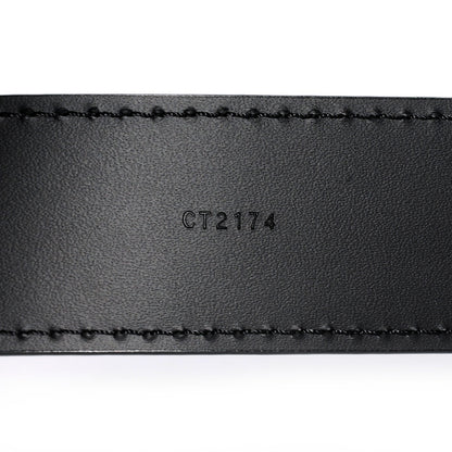 Louis Vuitton Damier Graphite Ellipse Belt 85 34 6 of 7