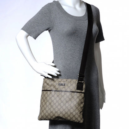 Gucci GG Plus Monogram Flat Messenger Bag Ebony 2 of 7