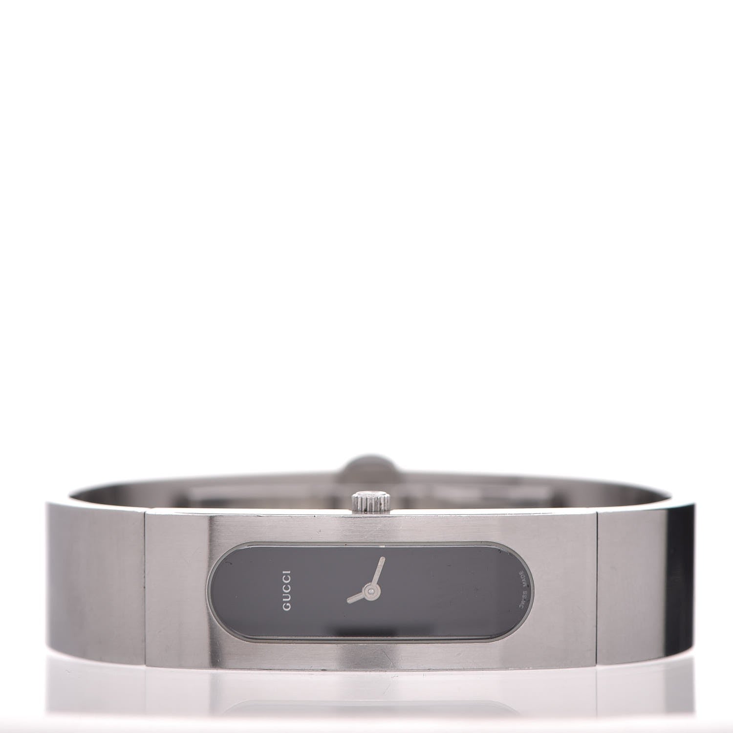 Gucci Stainless Steel 14mm 2400S Quartz Watch Black 3 of 16