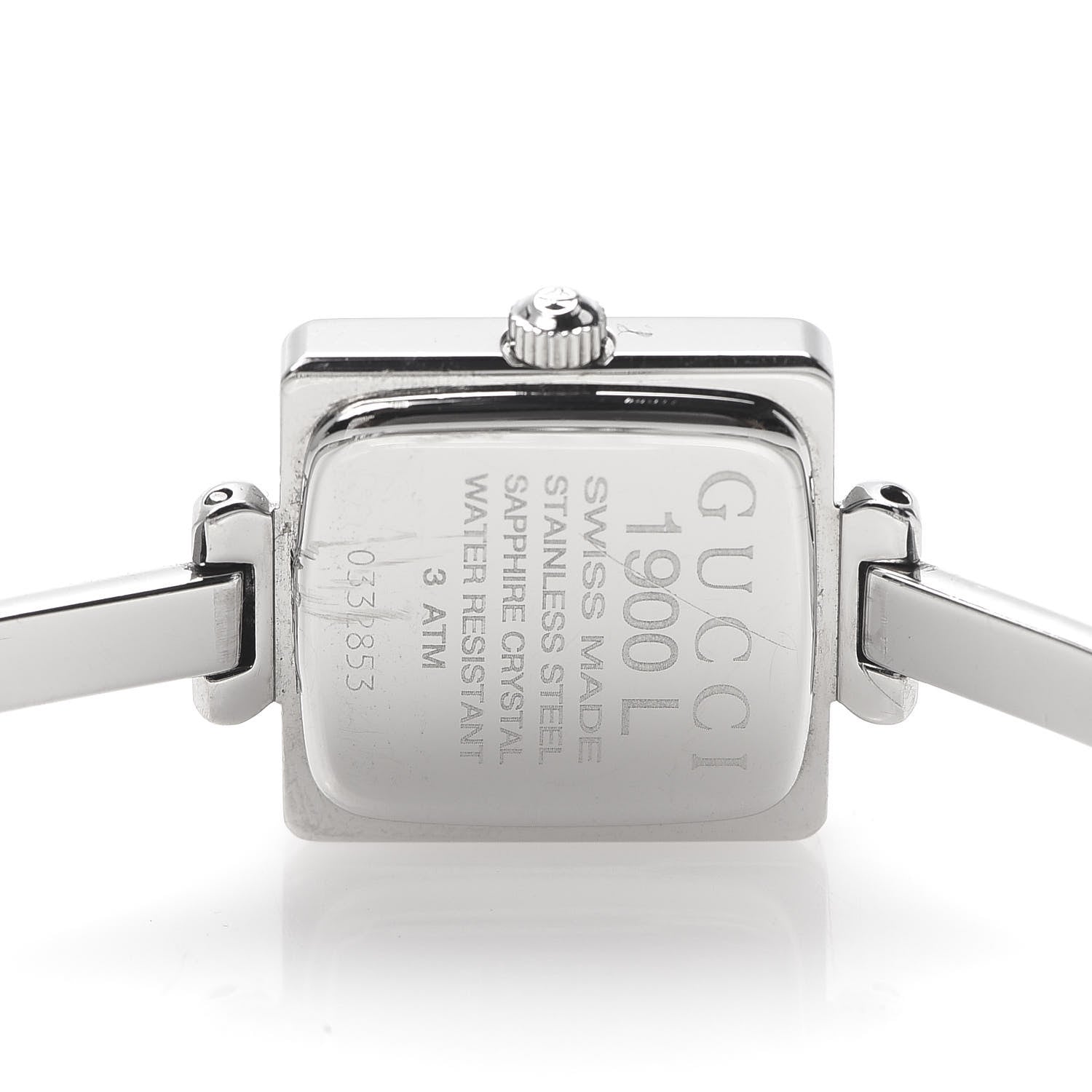 Gucci Stainless Steel 19mm 1900L Quartz Watch Grey 6 of 7