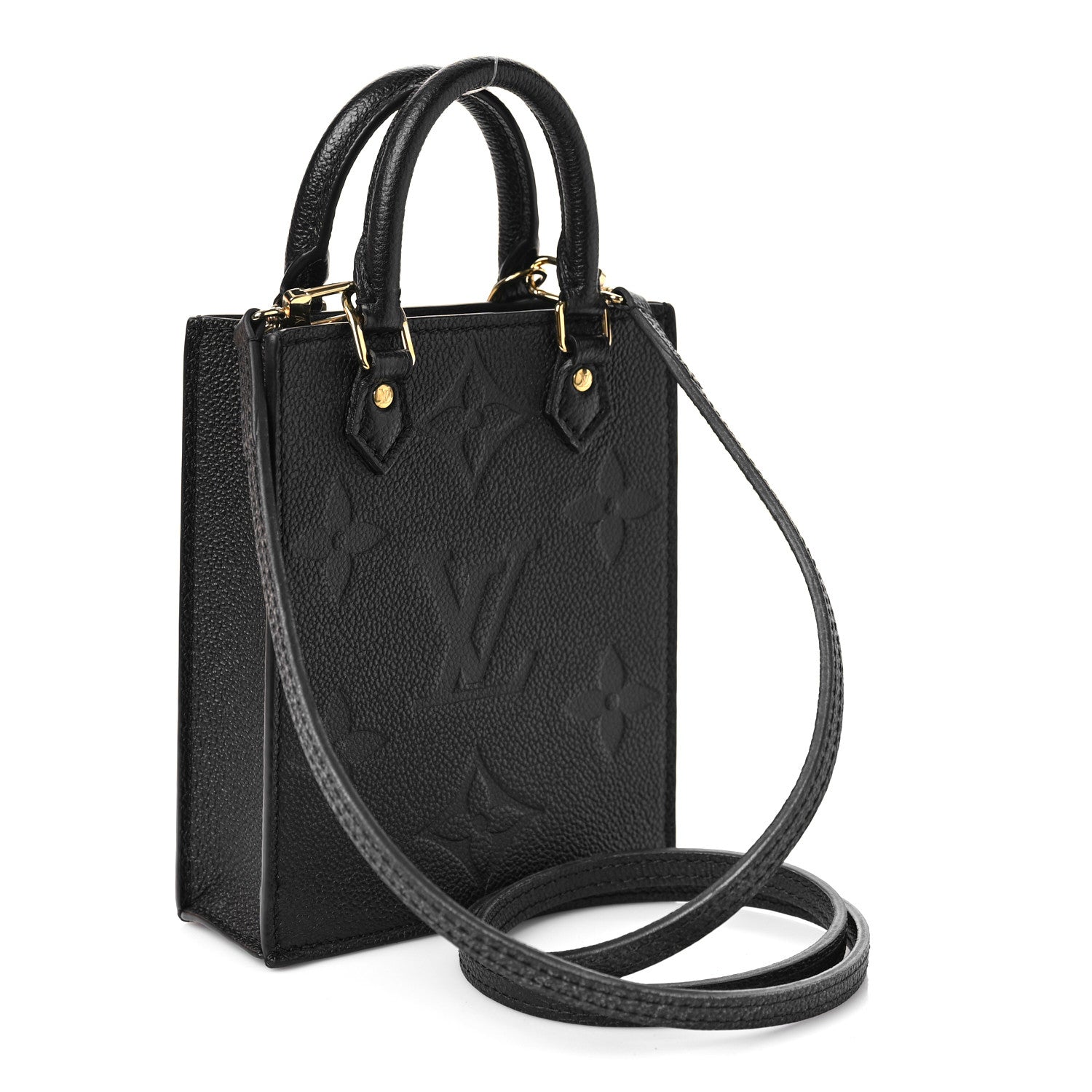 Louis Vuitton Empreinte Monogram Giant Petit Sac Plat Black 3 of 9