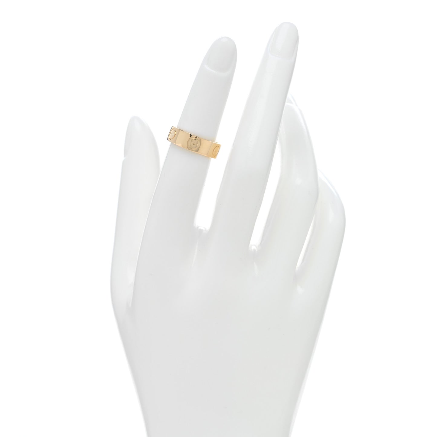 18K Yellow Gold 5.5mm LOVE Ring 49 4.75