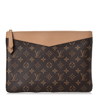 Louis Vuitton Monogram Daily Pouch Sesame 1 of 12