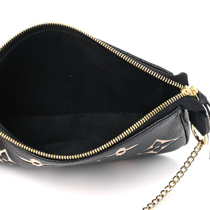 Louis Vuitton Empreinte Monogram Giant Mini Pochette Accessories Black 4 of 4