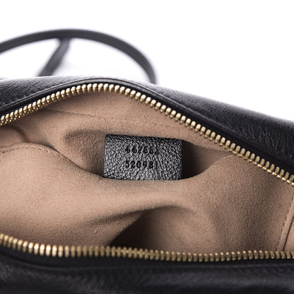 Gucci Monogram Matelasse Diagonal Small GG Marmont Chain Shoulder Bag Beige Black 10 of 11
