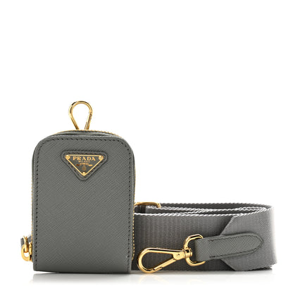 Prada Saffiano Lux Re-Edition 2005 Shoulder Strap With Pouch Marmo 1 of 6