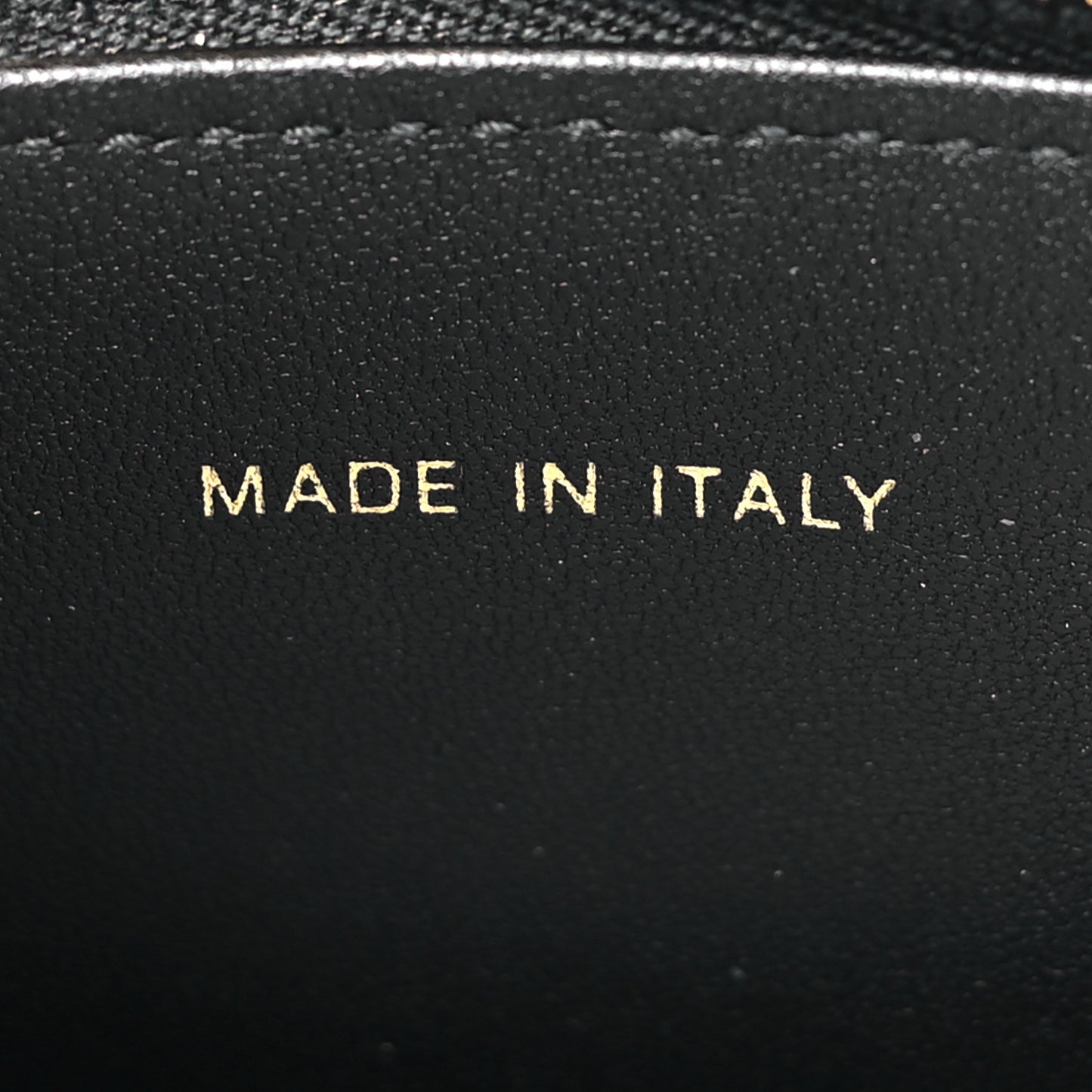 Lambskin Signature CD Vanity Case Black