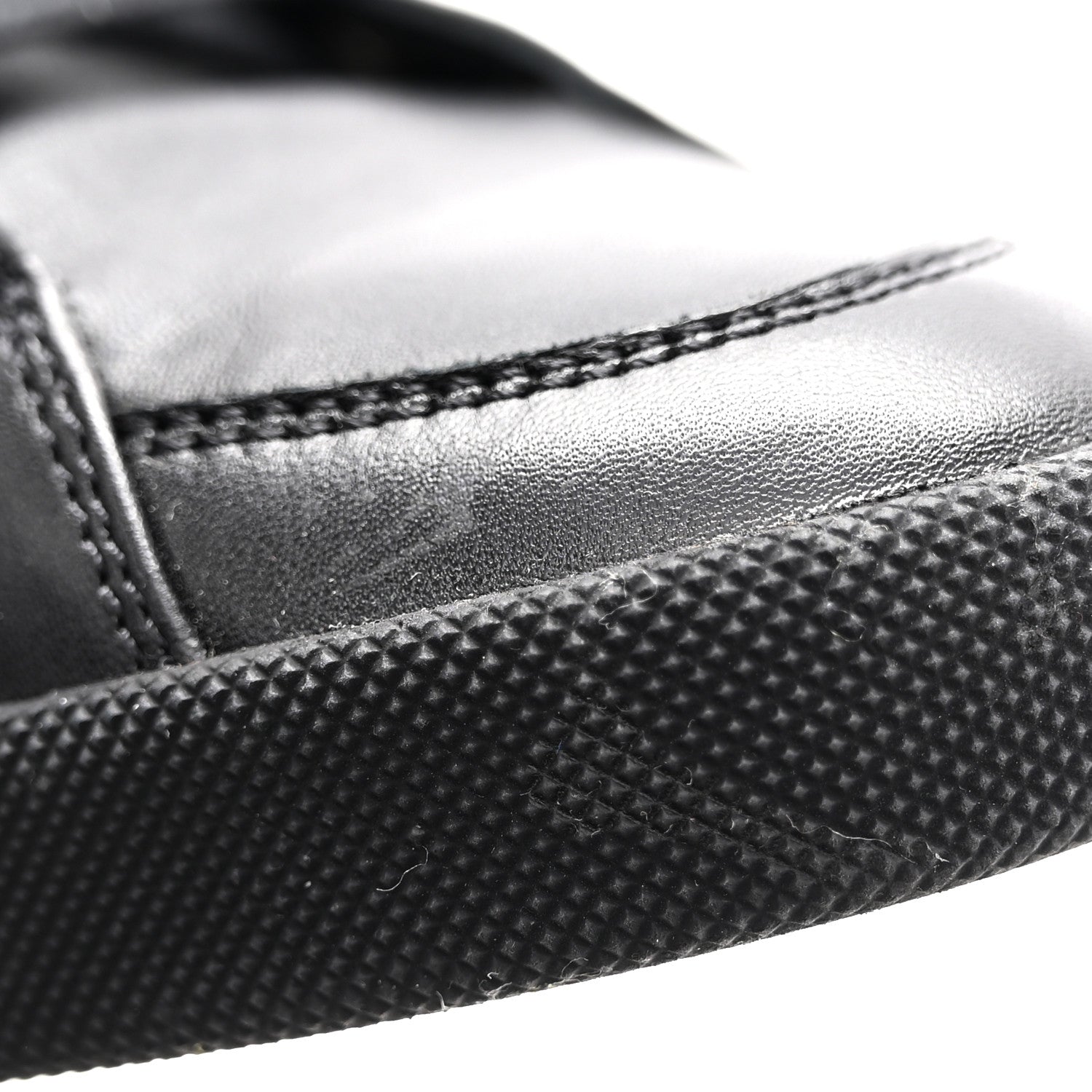 Chanel Lambskin Tweed Zipped Sneakers 36 Black Blue 9 of 12