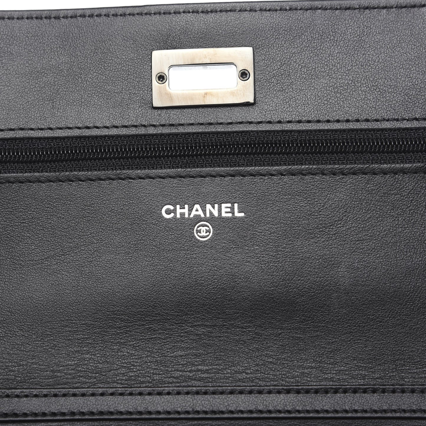 Aged Calfskin Quilted Reissue Wallet On Chain WOC So Black