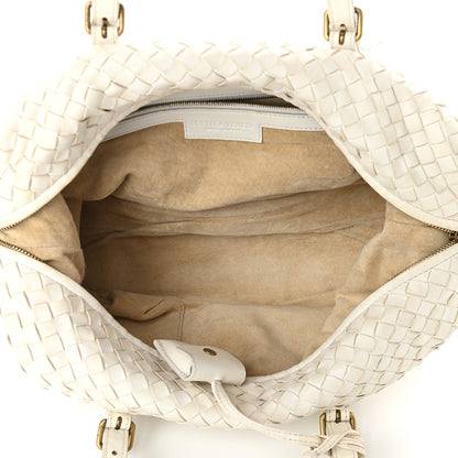 Bottega Veneta Nappa Intrecciato Montaigne Bag White 5 of 10