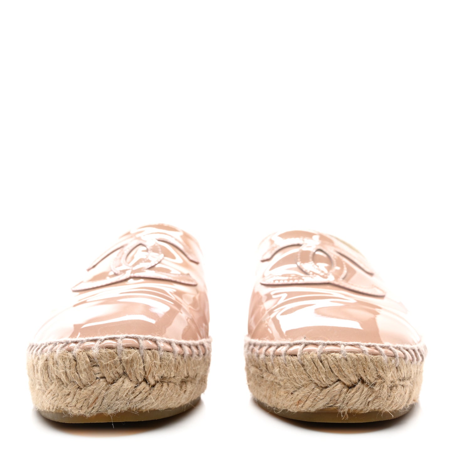 Patent CC Espadrilles 36 Pink