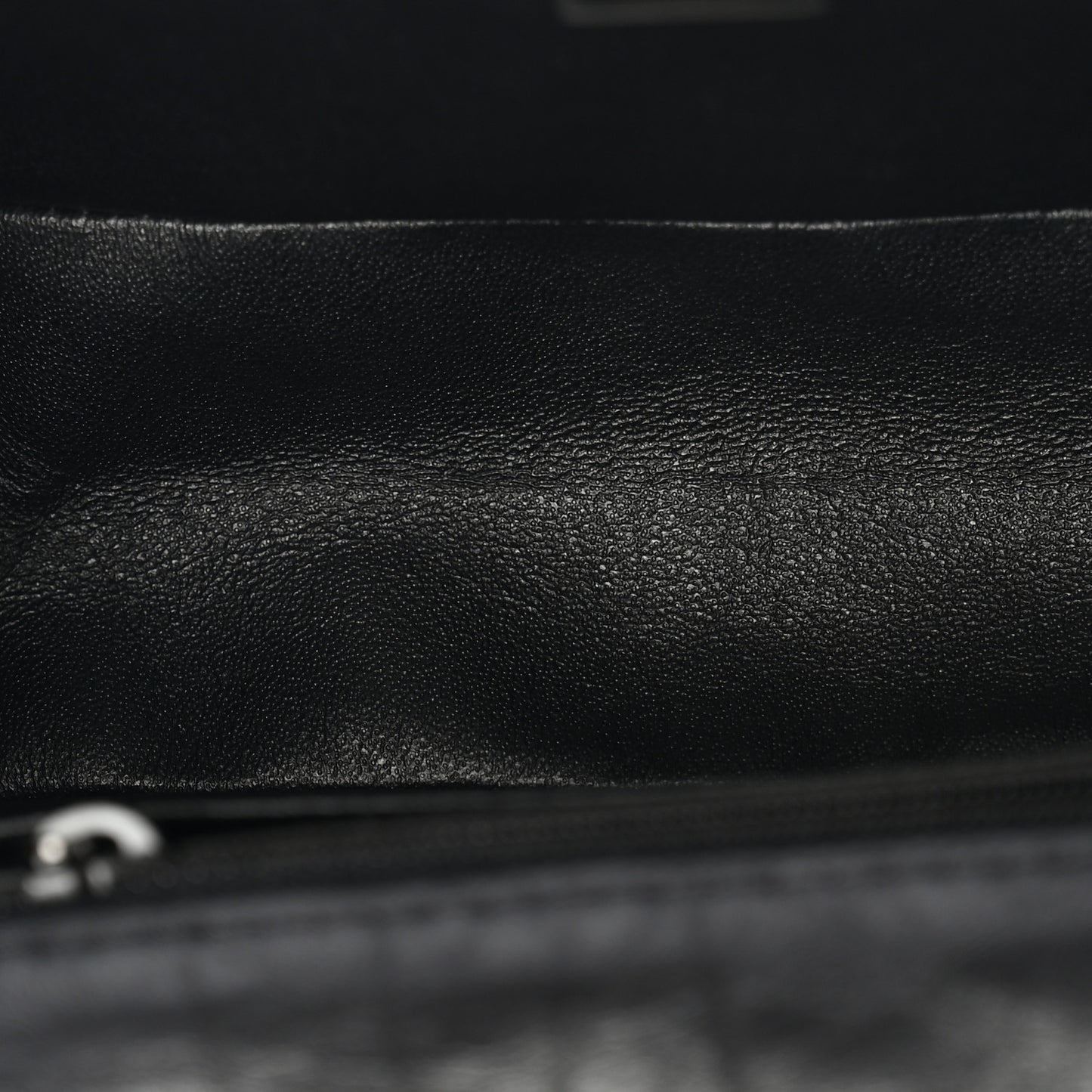 Aged Calfskin Quilted 2.55 Reissue Mini Flap So Black