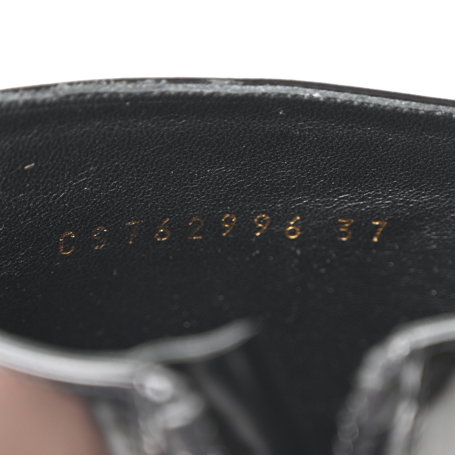 Saint Laurent Patent Vendome Buckle Ankle Booties 37 Black 9 of 9