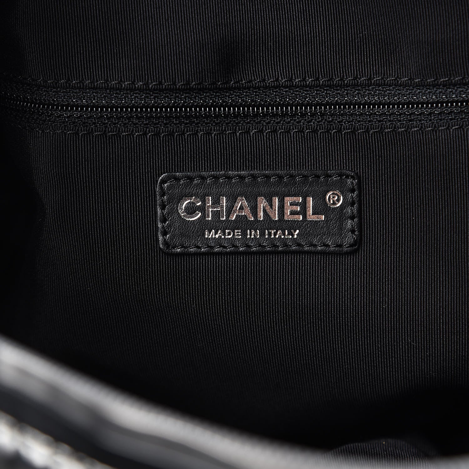 Chanel Lacquered Canvas Medium Unlimited Tote Argent Fonce 6 of 9