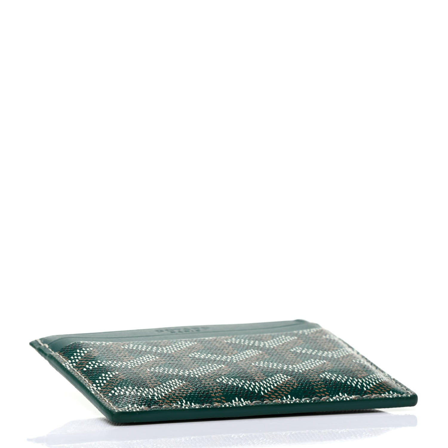 Goyard Goyardine Saint Sulpice Card Holder Green 3 of 4