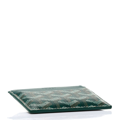 Goyard Goyardine Saint Sulpice Card Holder Green 3 of 4