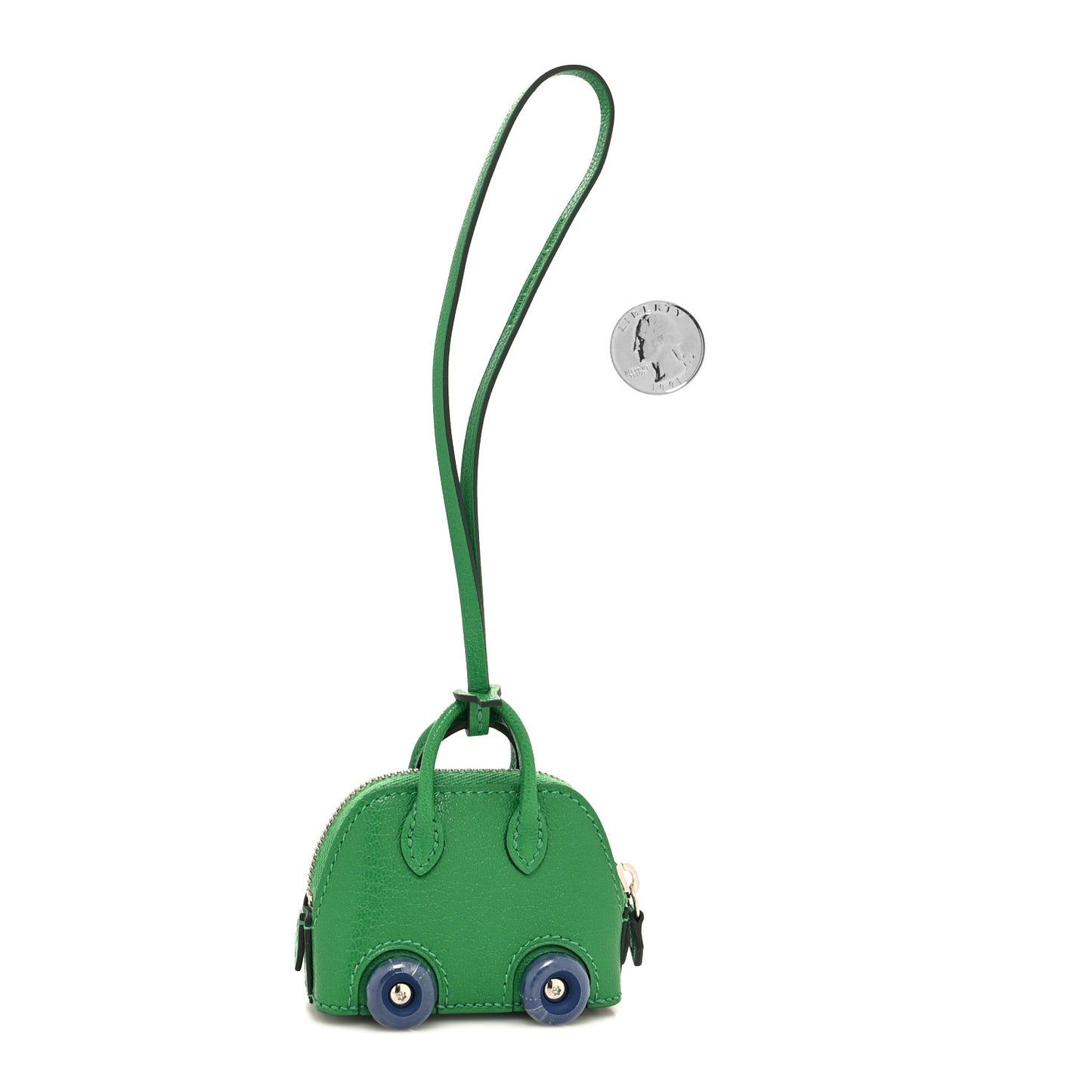 Chevre Mysore Bolide On Wheels Bag Charm Bamboo