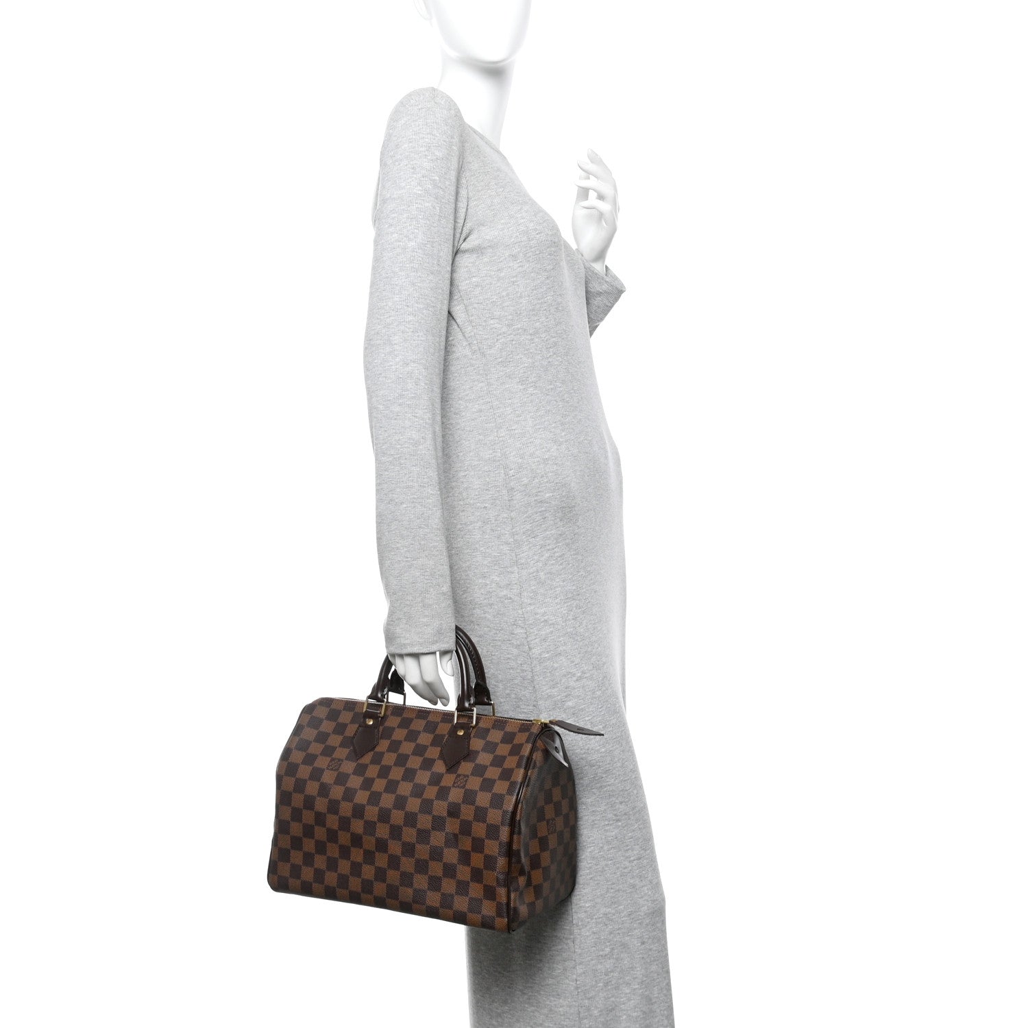 Louis Vuitton Damier Ebene Speedy 30 2 of 13