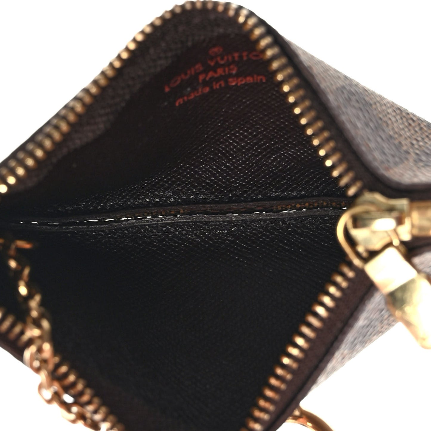 Damier Ebene Key Pouch