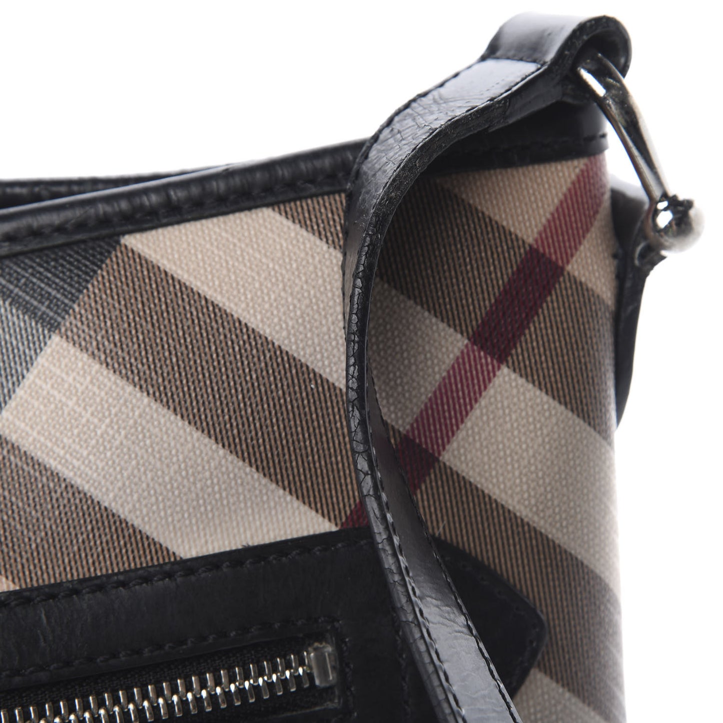 Supernova Check Small Dryden Crossbody Bag Black