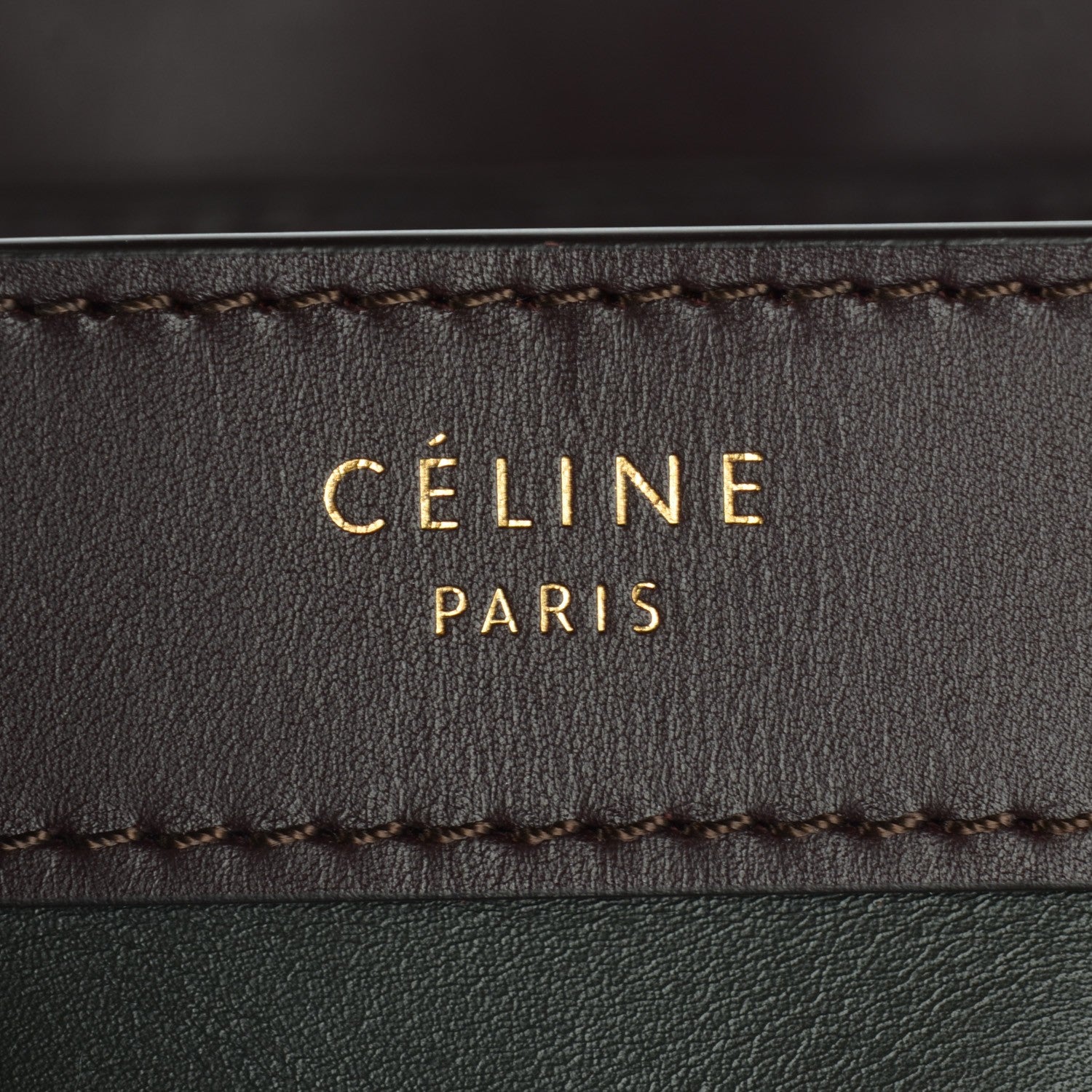 Celine Smooth Calfskin Suede Nano Tri-Color Luggage Burgundy 8 of 8