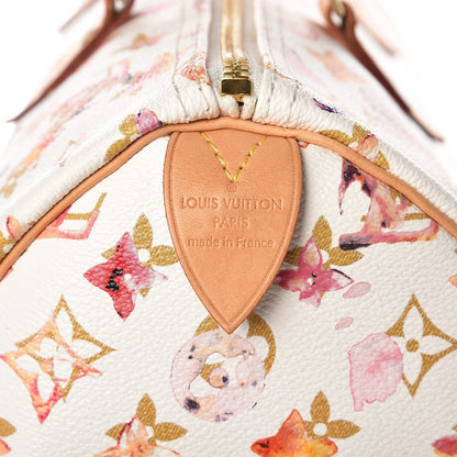 Louis Vuitton Watercolor Aquarelle Speedy 35 White 14 of 14