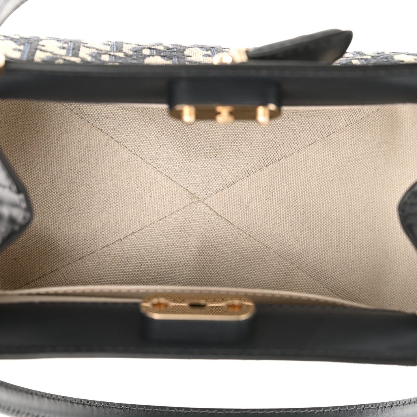 Oblique Key Bag Blue