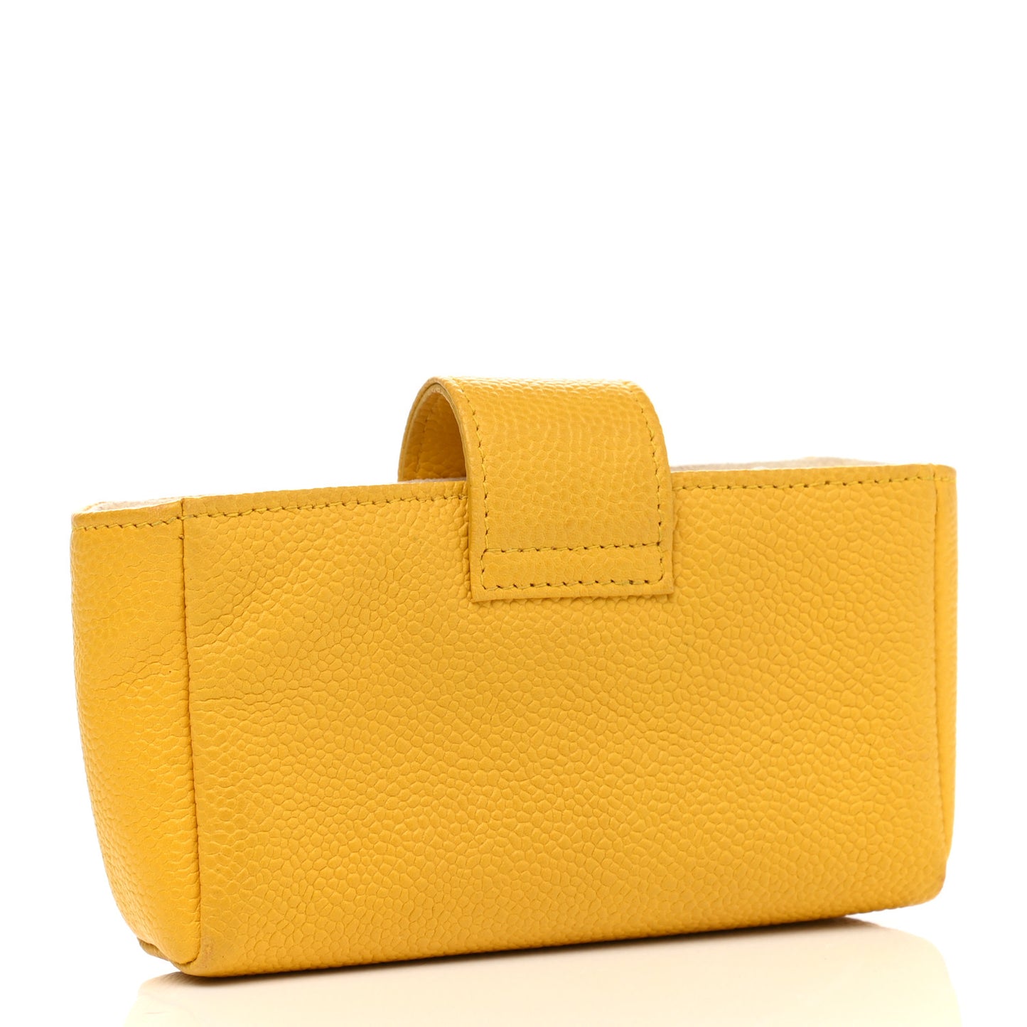 Caviar Phone Holder Wallet Yellow