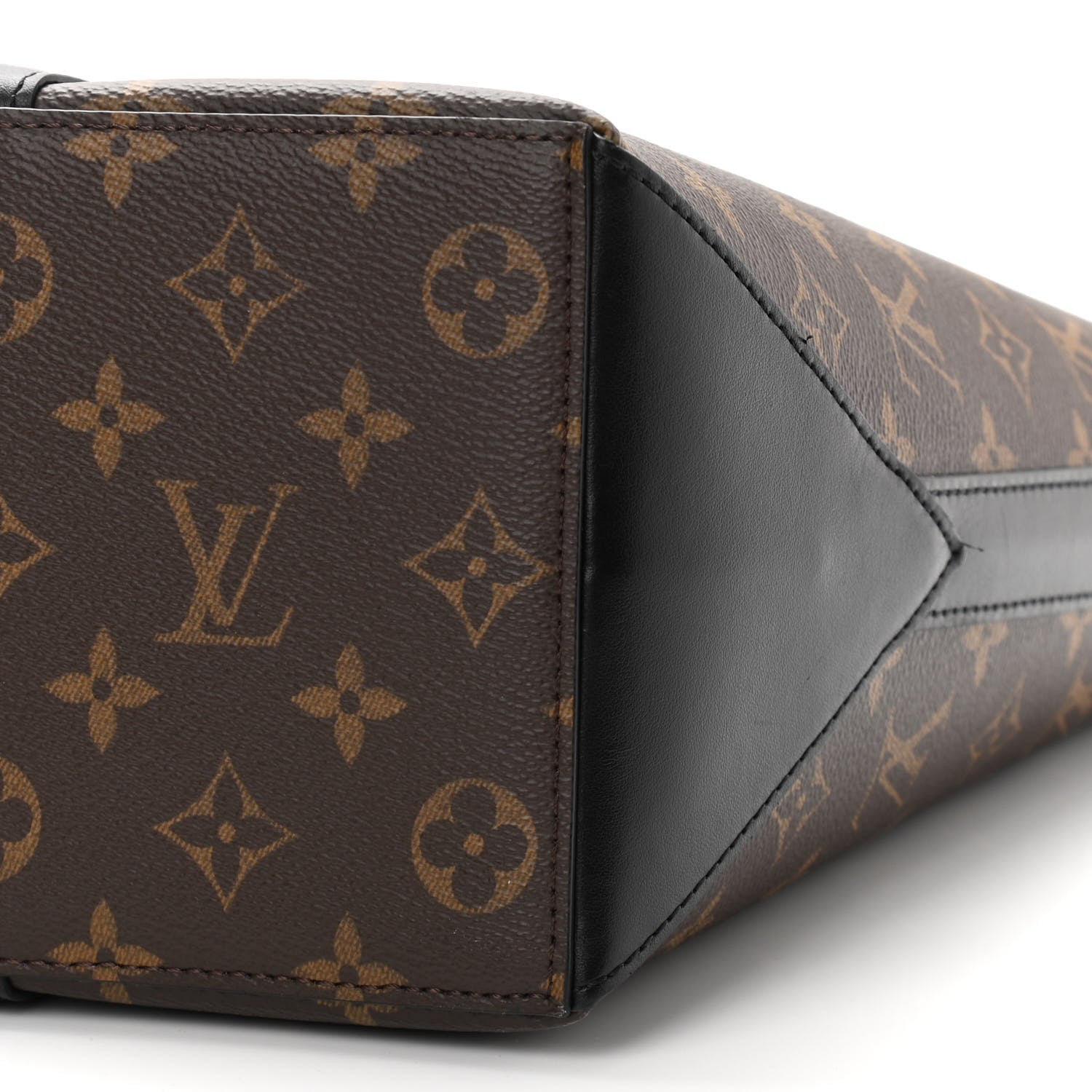 Louis Vuitton Monogram Macassar Weekend Tote PM 10 of 11