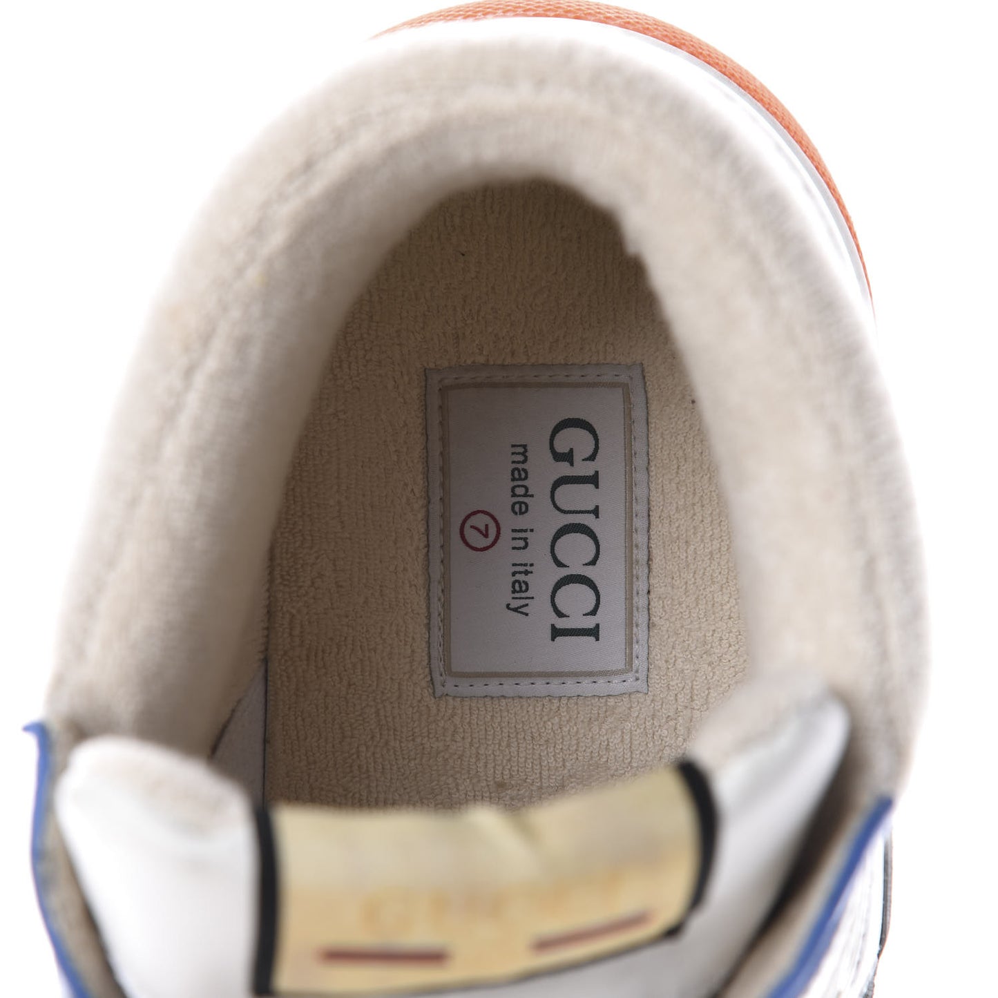 Suede Calfskin Mesh Mens Ultrapace Mid Top Sneakers 7 Silver Blue White