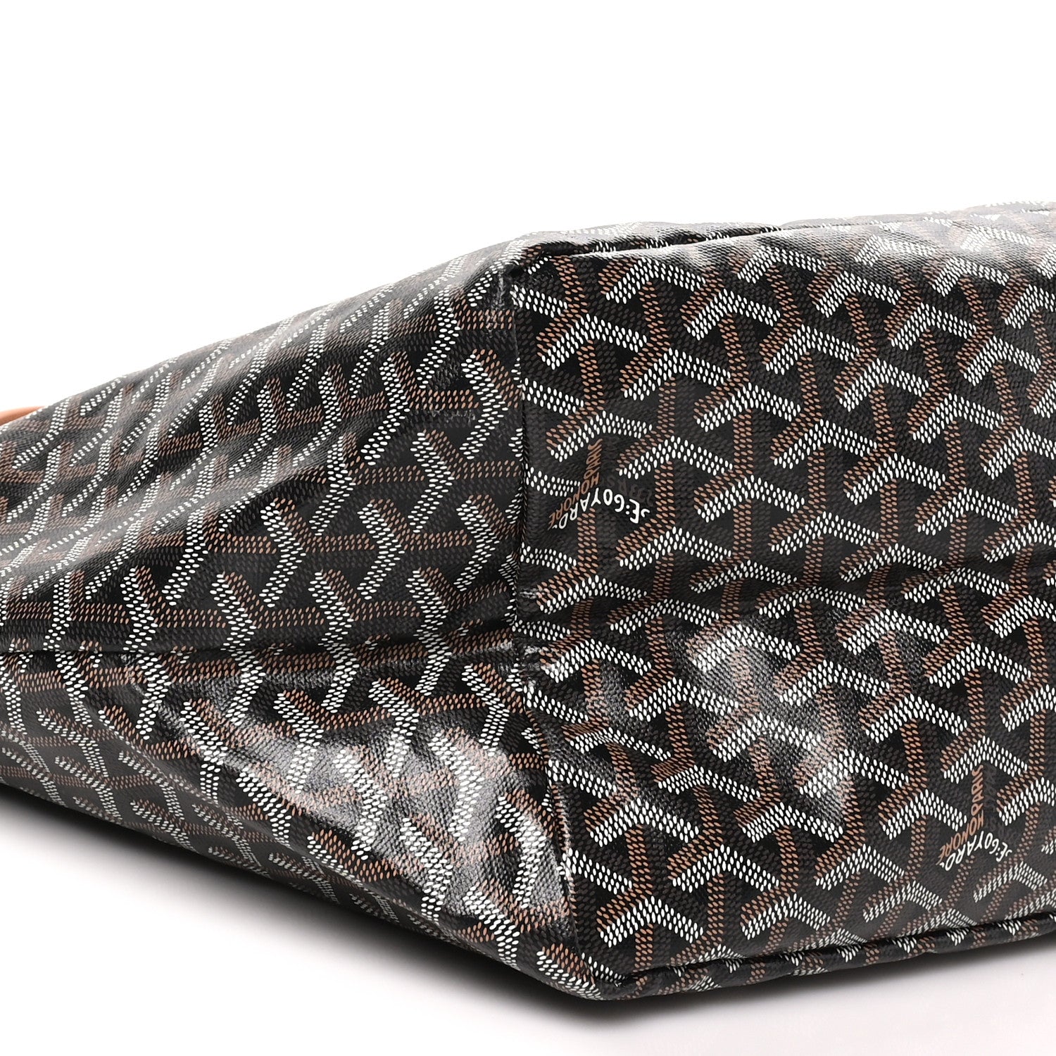 Goyard Goyardine Saint Louis GM Black Gold 10 of 11