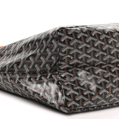 Goyard Goyardine Saint Louis GM Black Gold 10 of 11