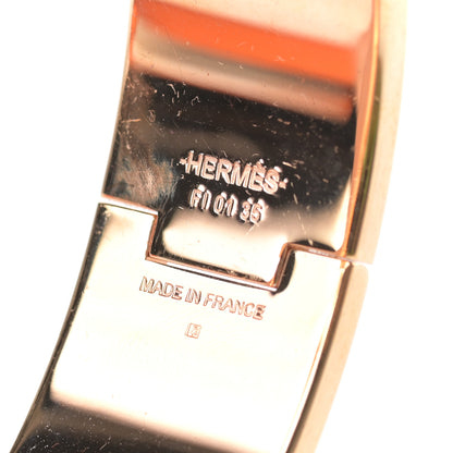 Hermes Enamel Wide Clic Clac H Bracelet GM Black 4 of 4