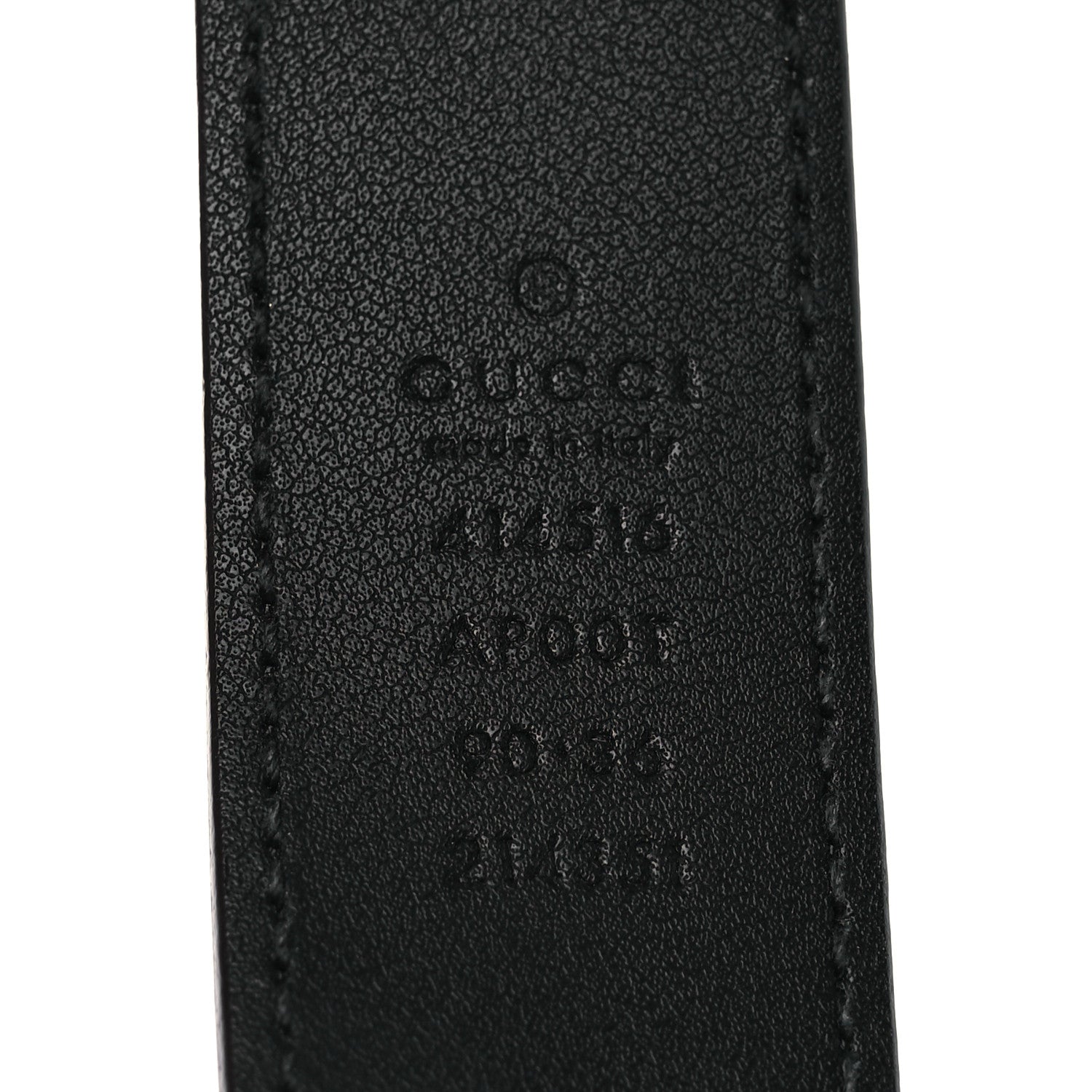 Gucci Calfskin Double G 30mm Belt 90 36 Black 5 of 6