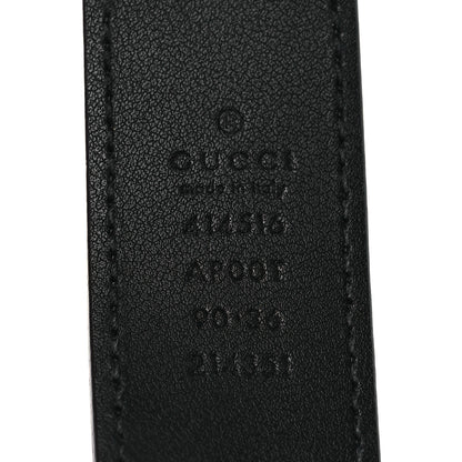 Gucci Calfskin Double G 30mm Belt 90 36 Black 5 of 6