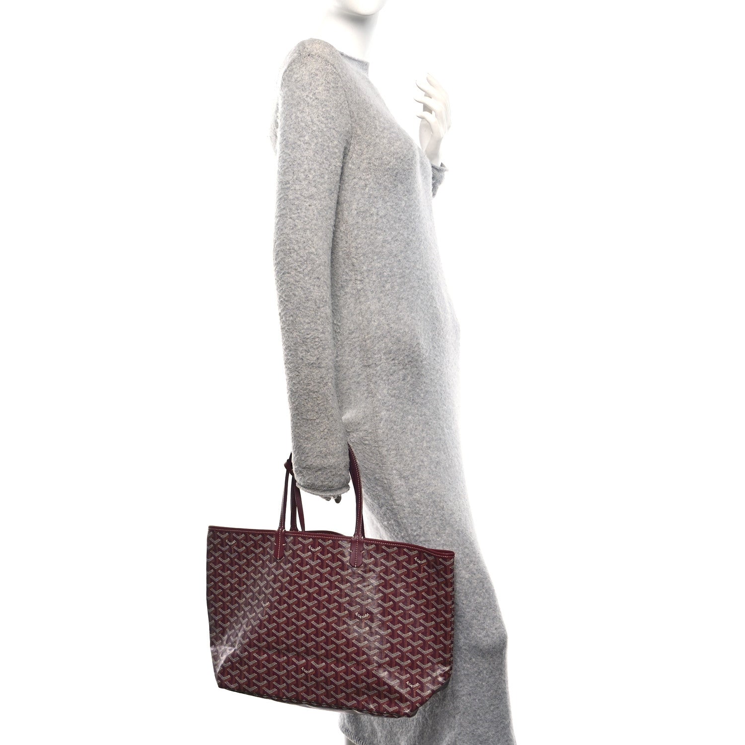Goyard Goyardine Saint Louis PM Bordeaux 2 of 12