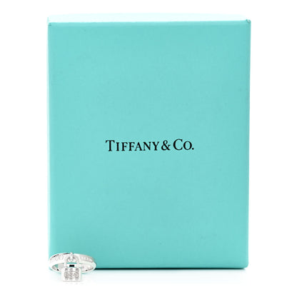 Tiffany Sterling Silver 1837 Lock Charm Ring 47 4 5 of 5
