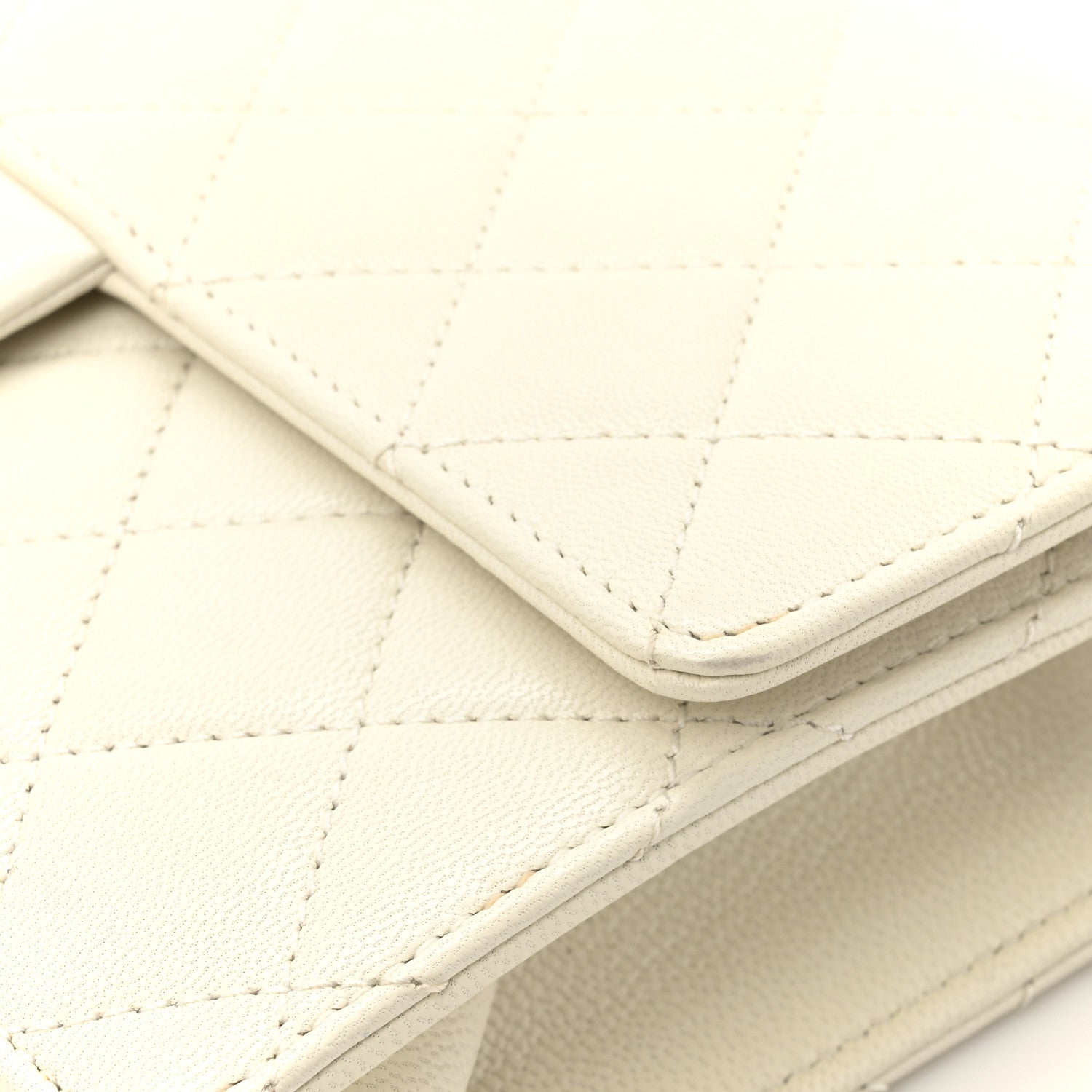 Chanel Lambskin Quilted Small Chic Pearls Flap White 11 of 12