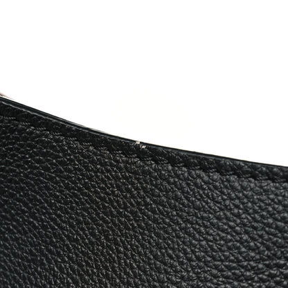 Louis Vuitton Grained Calfskin Low Key Hobo PM Black 10 of 10