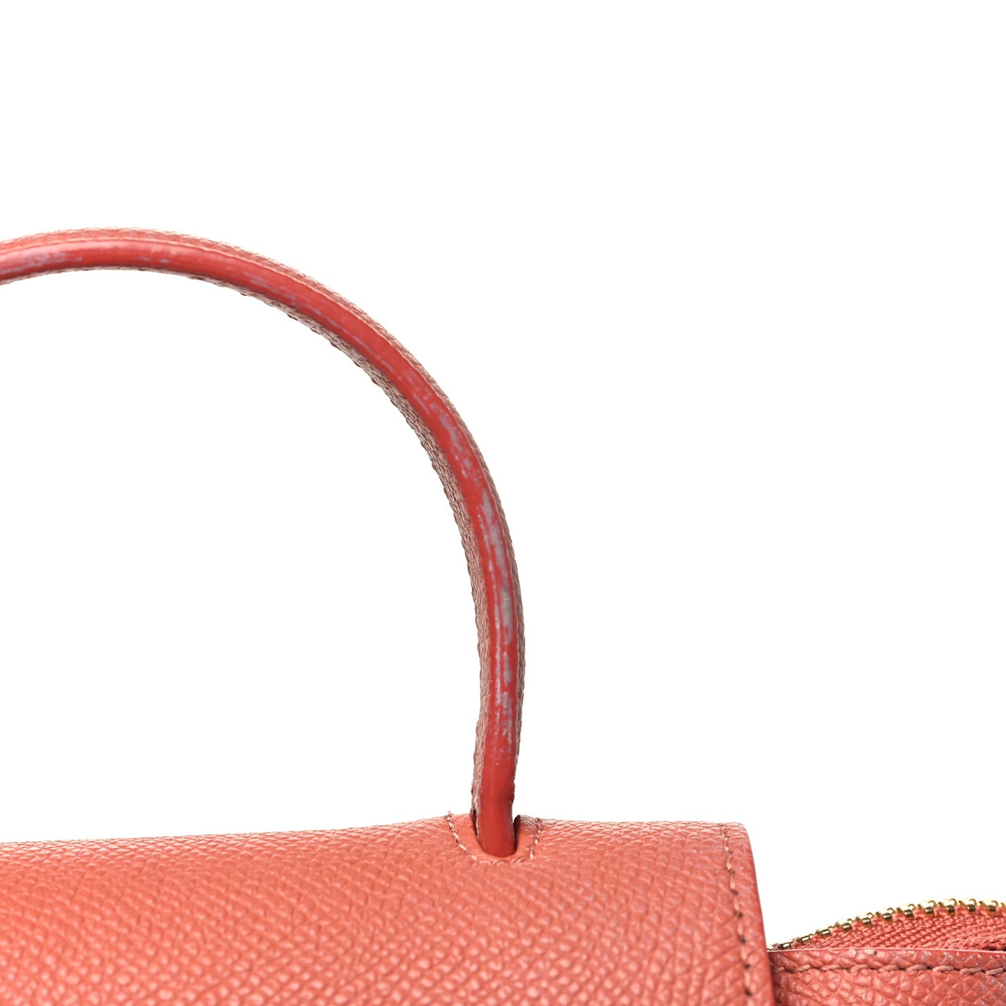 Grained Calfskin Pico Belt Bag Lychee