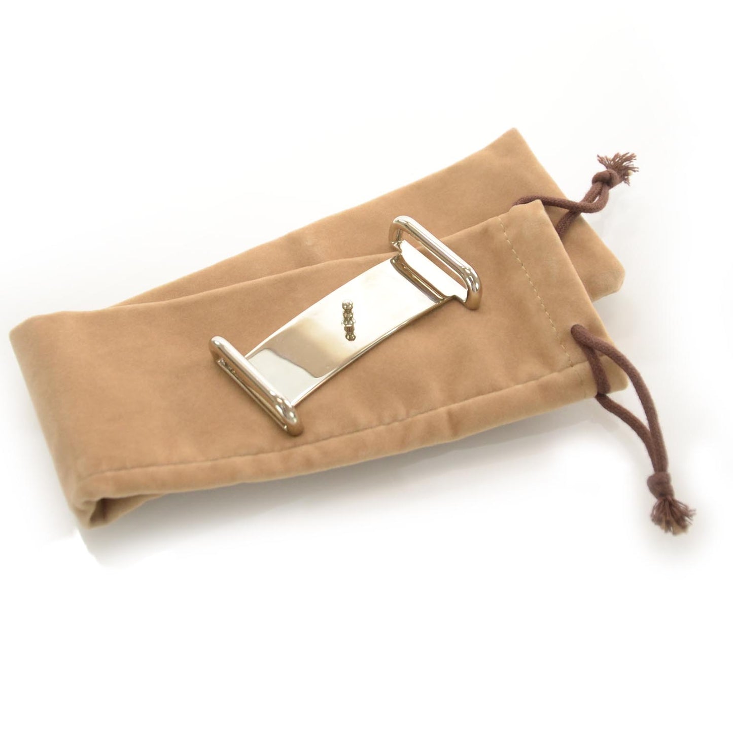 Palladium Belt Buckle Silver