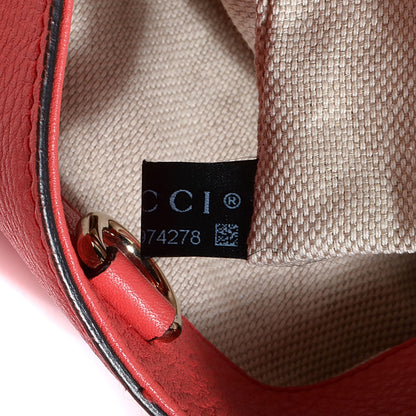 Gucci Pebbled Calfskin Medium Soho Chain Shoulder Bag Begonia Pink 9 of 9