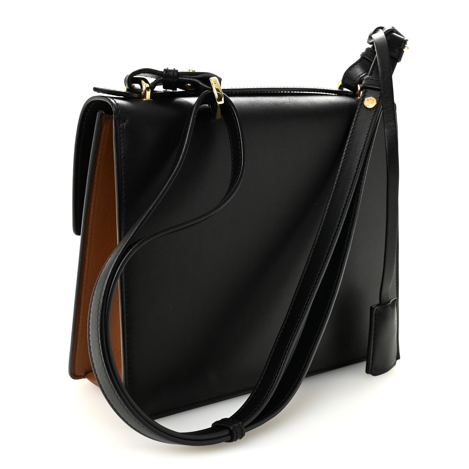Salvatore Ferragamo Calfskin Gancio Lock Marisol Top Handle