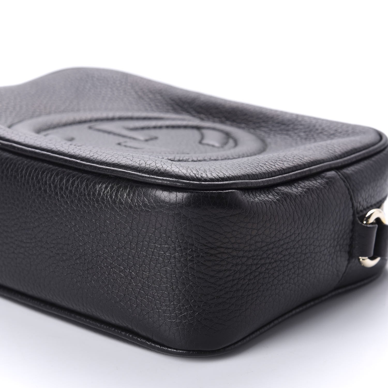 Gucci Pebbled Calfskin Small Soho Disco Bag Black 7 of 11