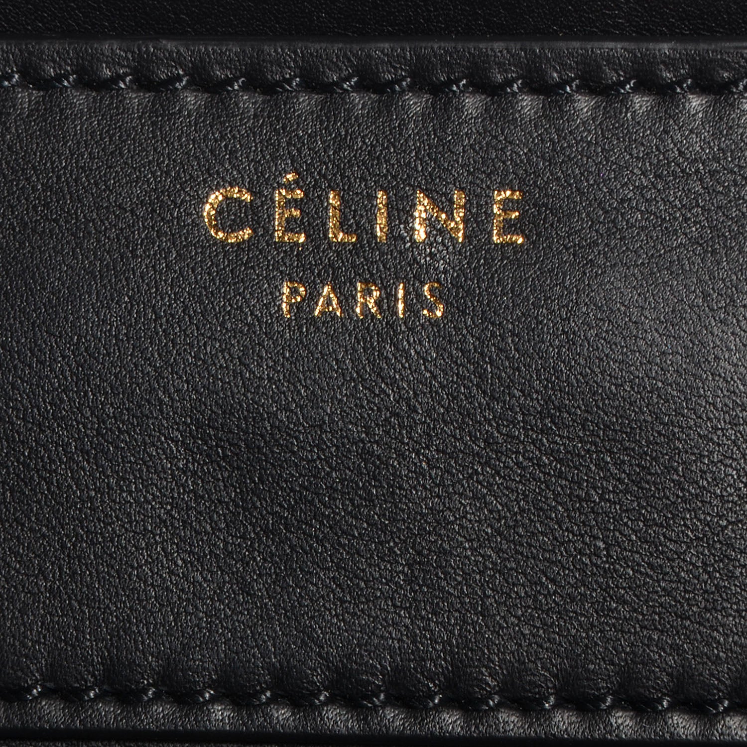 Celine Smooth Calfskin Mini Luggage Black 4 of 8
