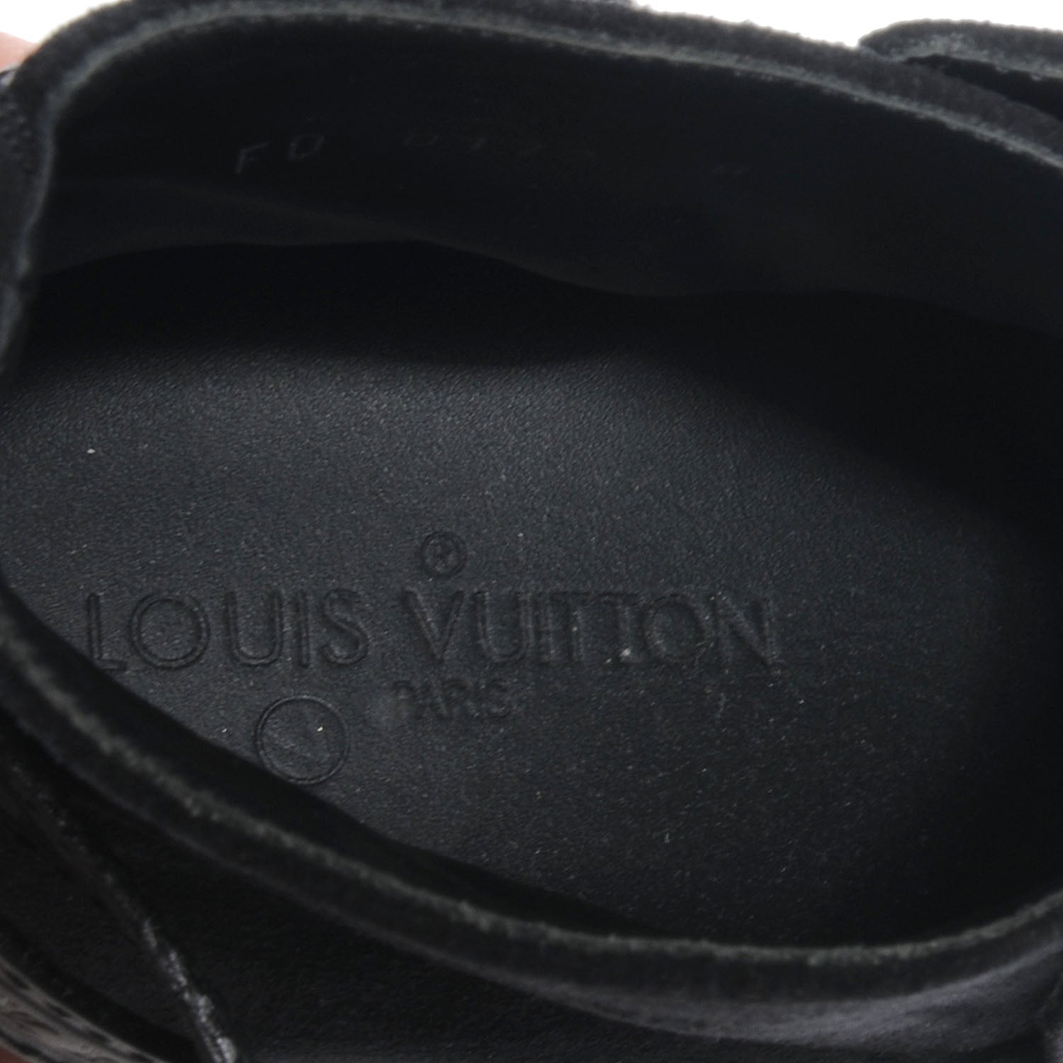 Louis Vuitton Suede Calf Rodeo Ankle Boots Mens 8 M Noir 6 of 6