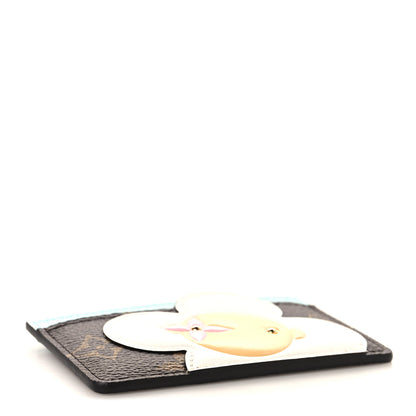 Louis Vuitton Monogram Vivienne Card Holder Animation Blue 4 of 6