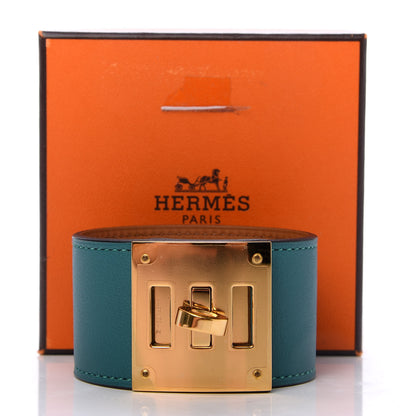Hermes Swift Kelly Dog Bracelet T2 Malachite 5 of 6